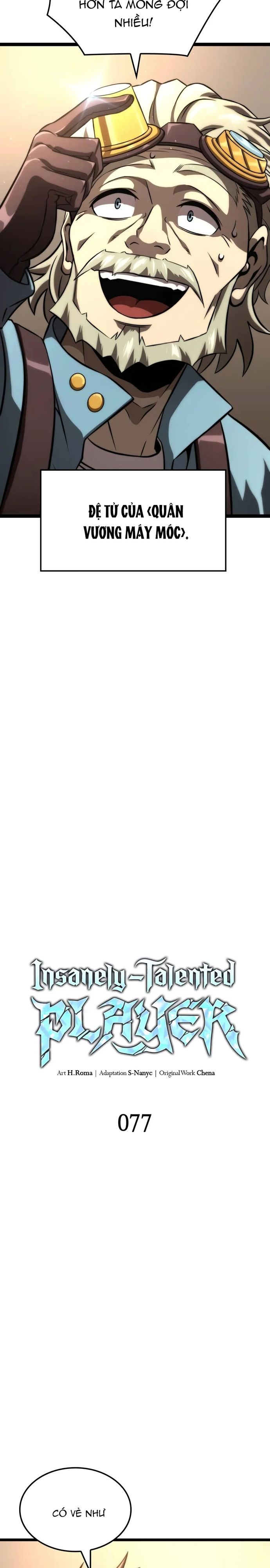Người Chơi Tài Năng Điên Cuồng: Chapter 77