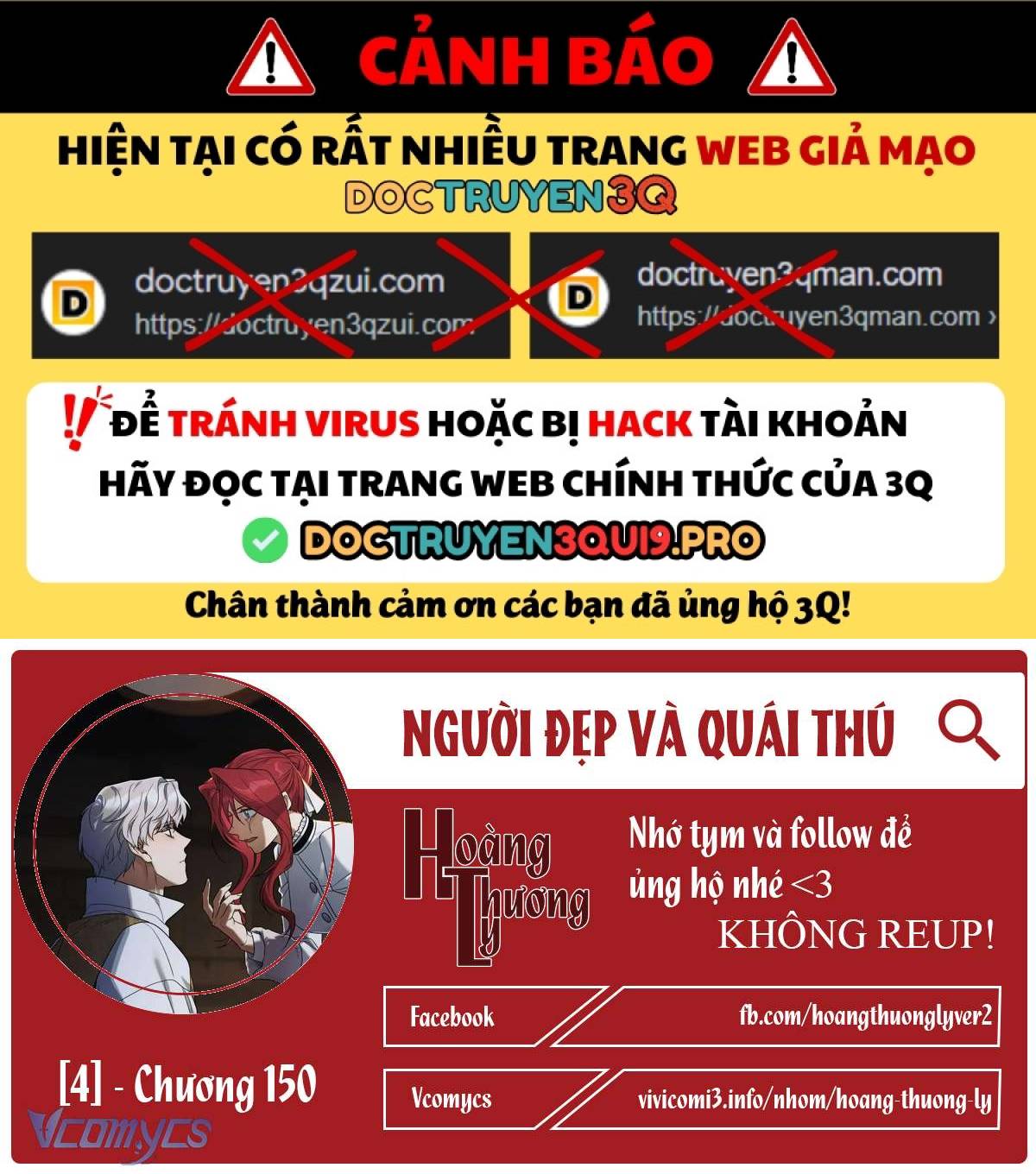 Người Đẹp Và Quái Vật: Chapter 150