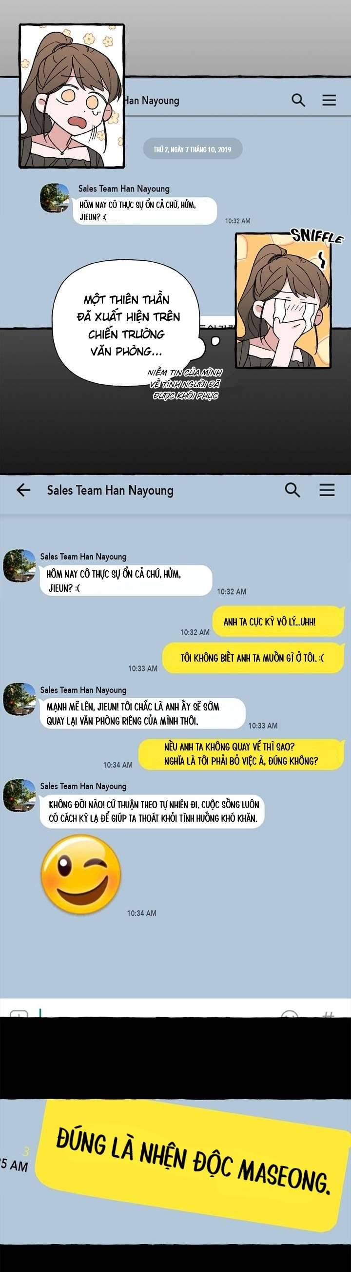 Nhân Viên Mới Xảo Quyệt: Chapter 9.2