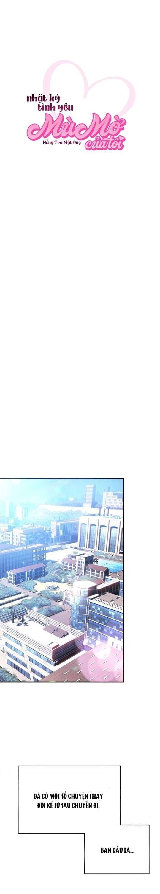 Nhật Ký Tình Yêu Mù Mờ Của Tôi: Chapter 17