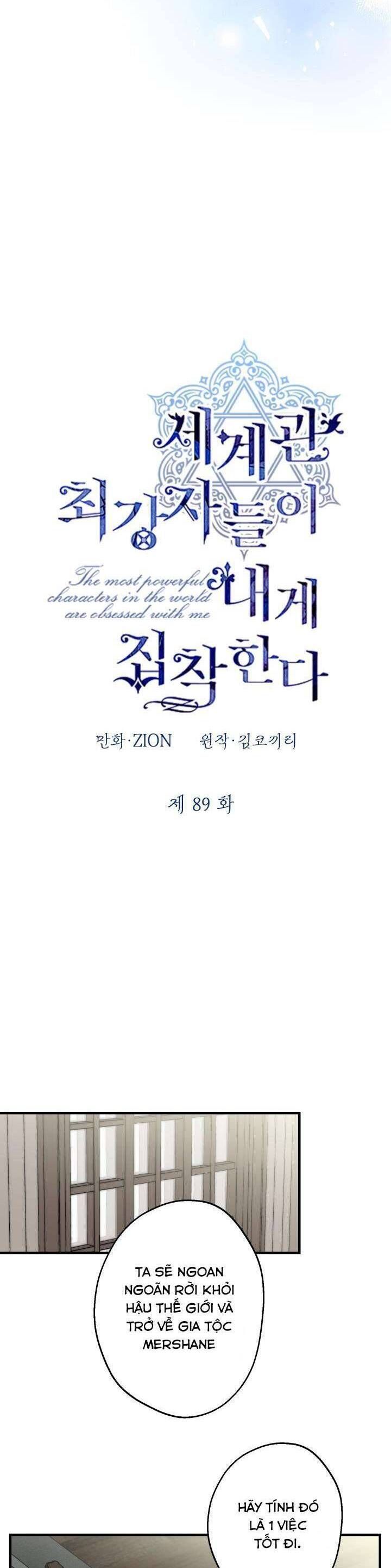 Những Nhân Vật Mạnh Nhất Thế Giới Ám Ảnh Tôi: Chapter 89