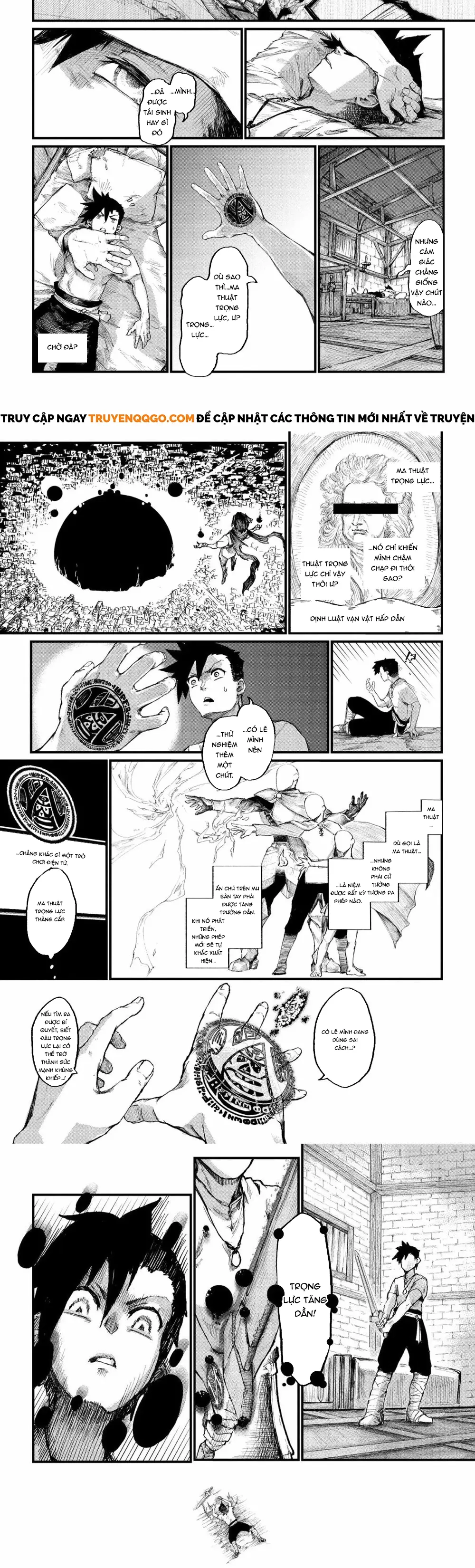 Noroma Mahou To Yobareta Mahoutsukai Wa Juuryoku Mahou De Musou Suru ~Mada Juuryoku No Gainen No Nai Sekai Nite, Shounen Wa Banyuuinryoku No Ou To Naru~: Chapter 1