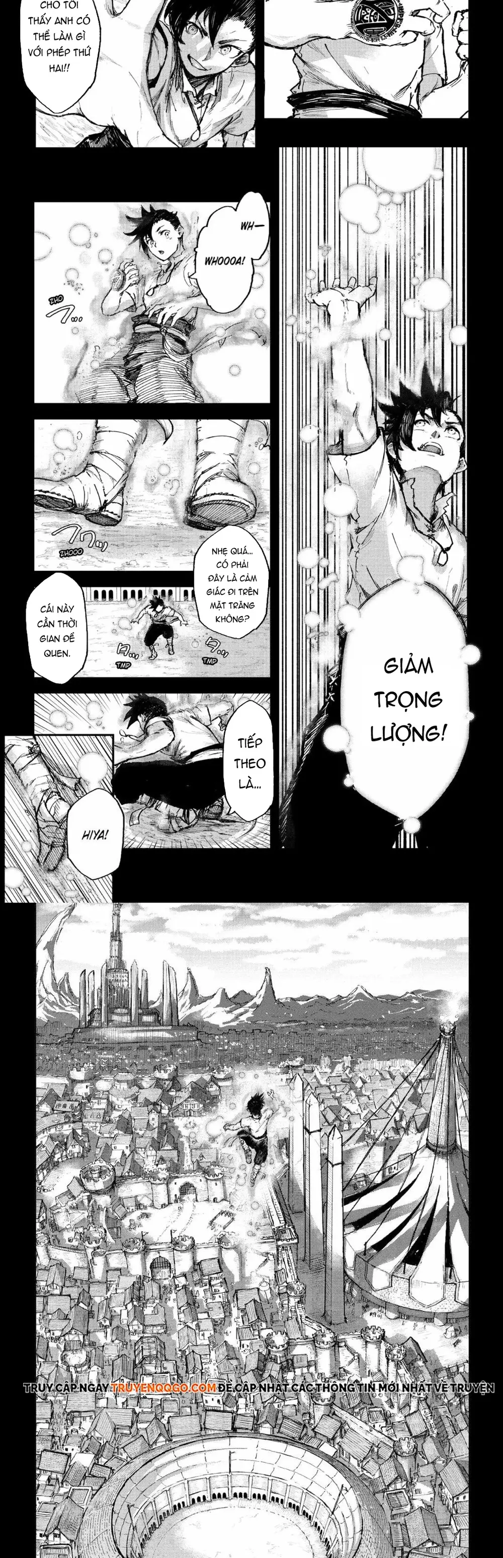 Noroma Mahou To Yobareta Mahoutsukai Wa Juuryoku Mahou De Musou Suru ~Mada Juuryoku No Gainen No Nai Sekai Nite, Shounen Wa Banyuuinryoku No Ou To Naru~: Chapter 3