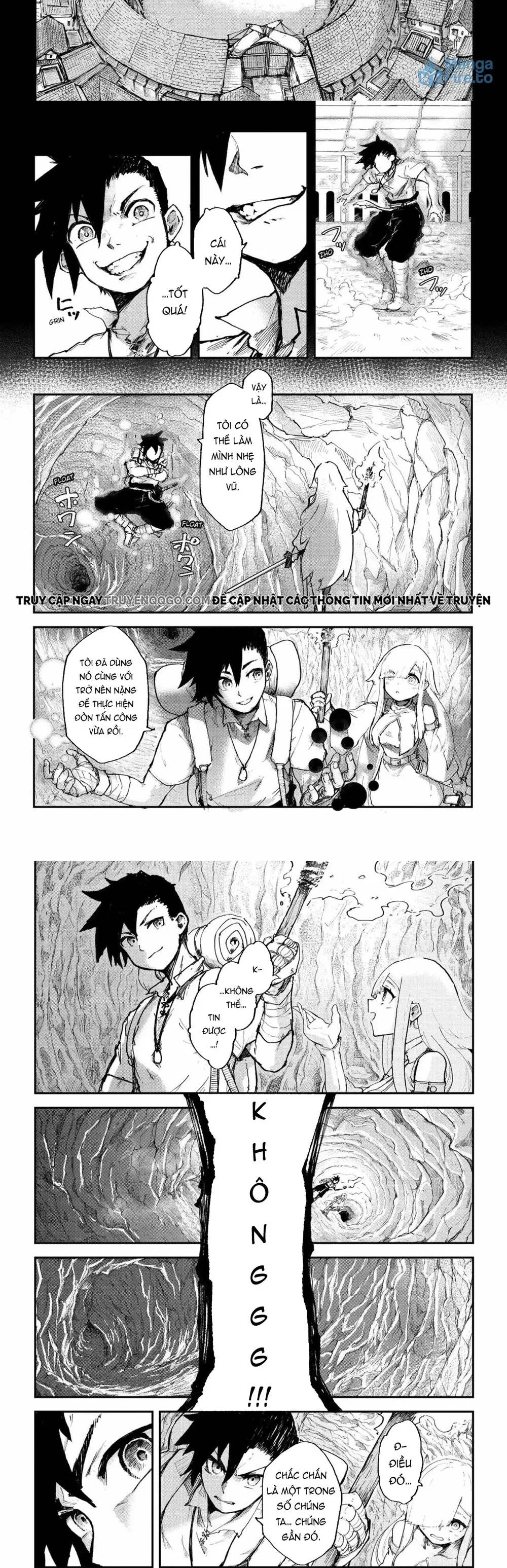 Noroma Mahou To Yobareta Mahoutsukai Wa Juuryoku Mahou De Musou Suru ~Mada Juuryoku No Gainen No Nai Sekai Nite, Shounen Wa Banyuuinryoku No Ou To Naru~: Chapter 3