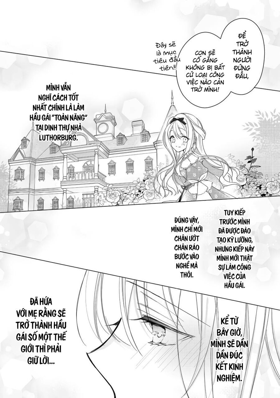 Nữ Chính? Thánh Nữ? Không, Tôi (Tự Hào) Là Hầu Gái Toàn Năng!: Chapter 4