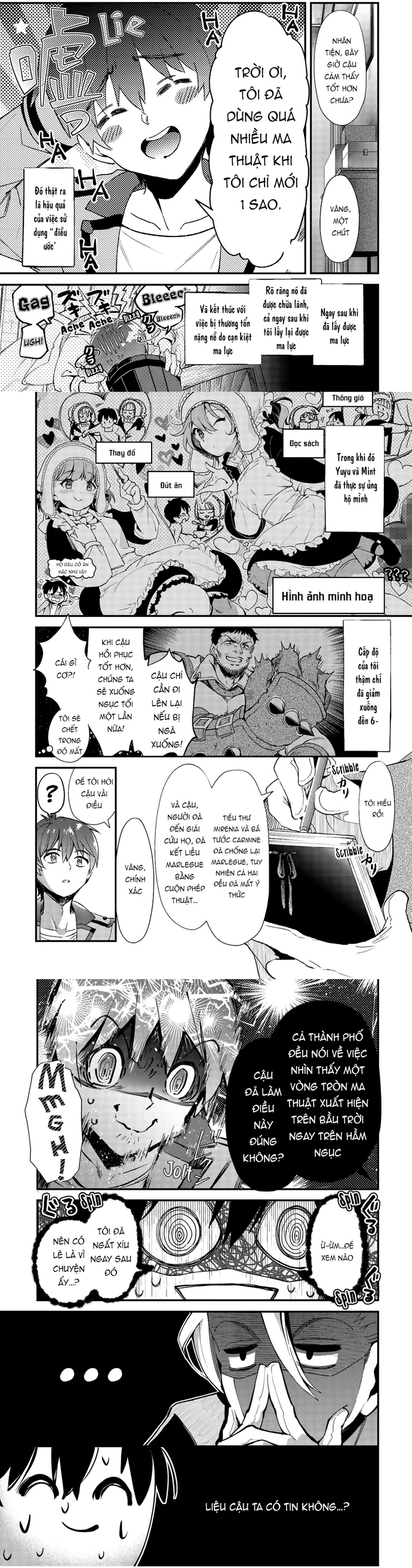 Ochikobore “1” Mahou Tsukai wa, Kyou mo Muishiki ni Cheat wo Tsukau: Chapter 28