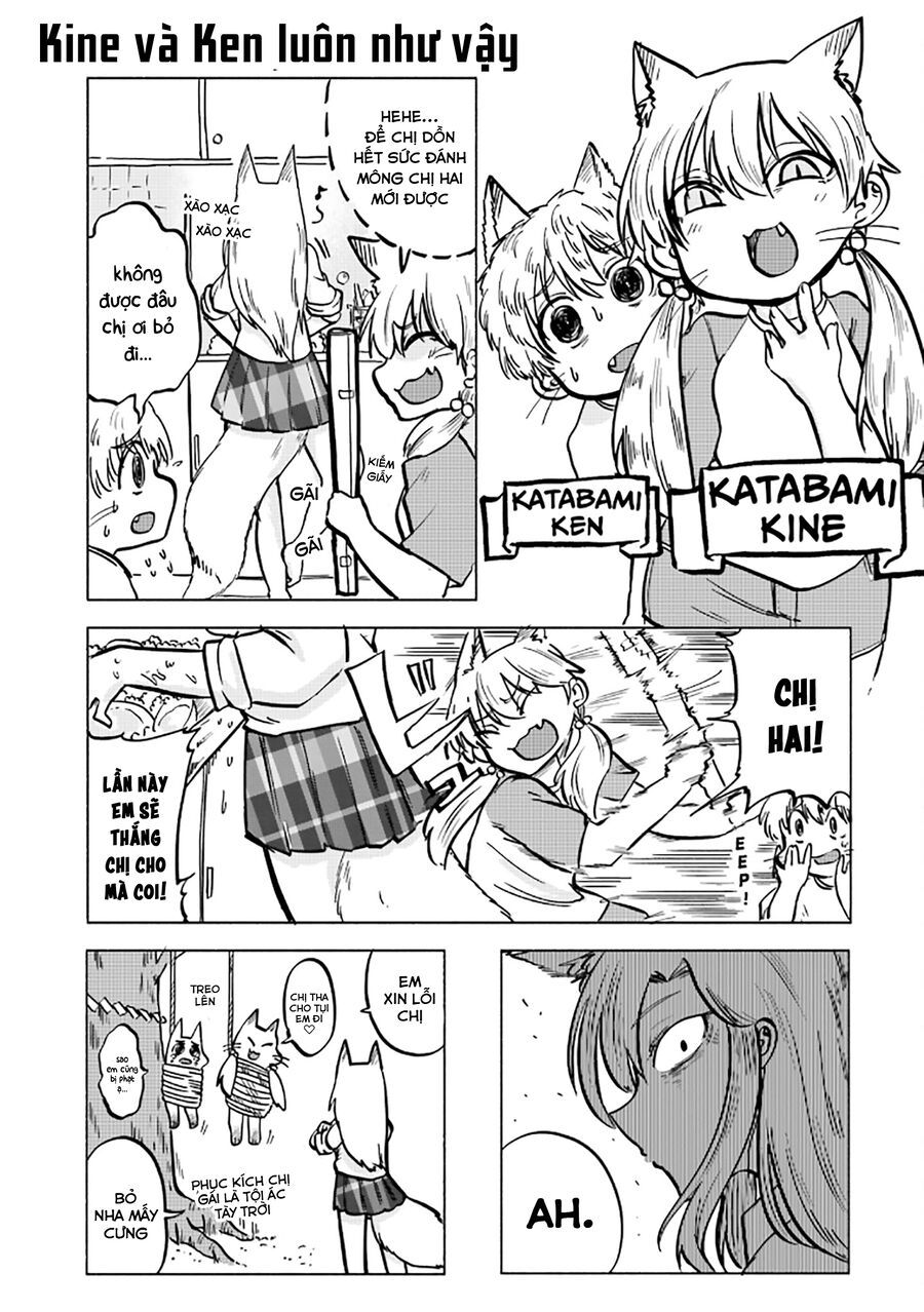 Okitsune Gal Katabami-San: Chapter 8.5