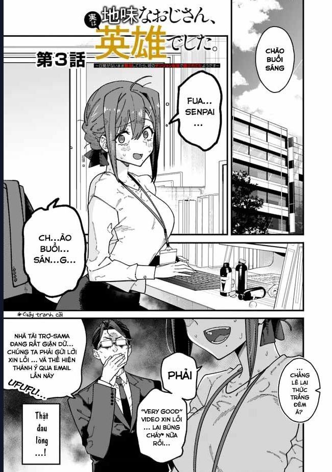 Ông Chú Tầm Thường Để Lộ Là Thân Phận Anh Hùng: Chapter 3