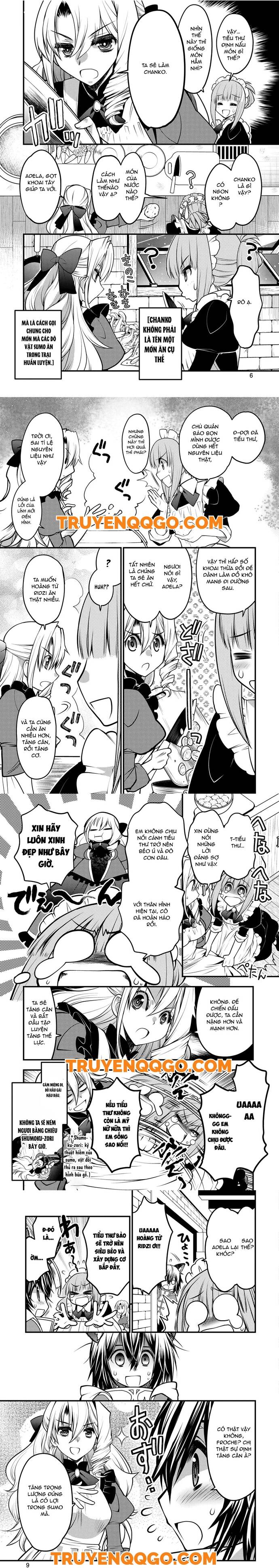 Oozumou Reijou ~Seijo Ni Hirateuchi Wo Kuratta Shunkan Sumou Budatta Zense Wo Omoidashita Akuyaku Reijou No Watashi Wa Sute Neko Ouji Ni Chanko Wo Furumaitai Haadosukoidosukoi~: Chapter 5