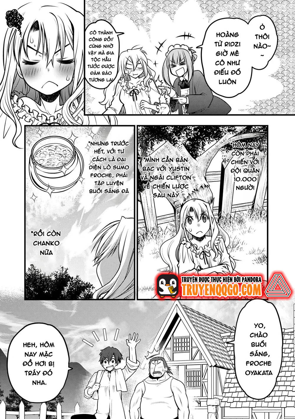 Oozumou Reijou ~Seijo Ni Hirateuchi Wo Kuratta Shunkan Sumou Budatta Zense Wo Omoidashita Akuyaku Reijou No Watashi Wa Sute Neko Ouji Ni Chanko Wo Furumaitai Haadosukoidosukoi~: Chapter 6