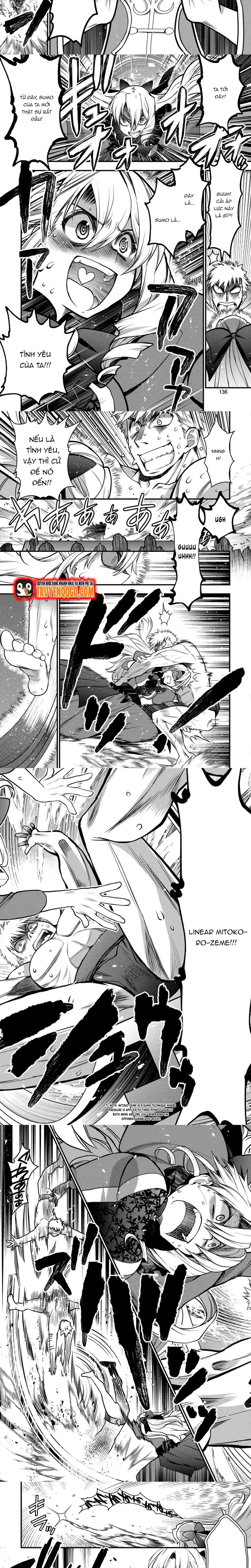 Oozumou Reijou ~Seijo Ni Hirateuchi Wo Kuratta Shunkan Sumou Budatta Zense Wo Omoidashita Akuyaku Reijou No Watashi Wa Sute Neko Ouji Ni Chanko Wo Furumaitai Haadosukoidosukoi~: Chapter 8