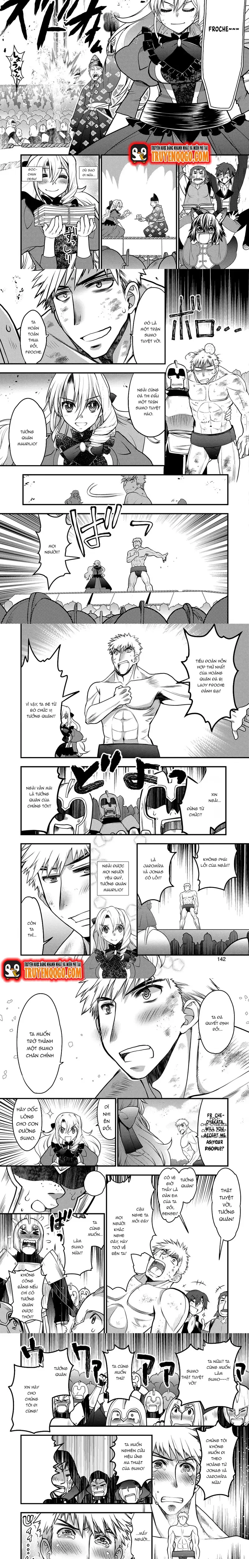 Oozumou Reijou ~Seijo Ni Hirateuchi Wo Kuratta Shunkan Sumou Budatta Zense Wo Omoidashita Akuyaku Reijou No Watashi Wa Sute Neko Ouji Ni Chanko Wo Furumaitai Haadosukoidosukoi~: Chapter 8