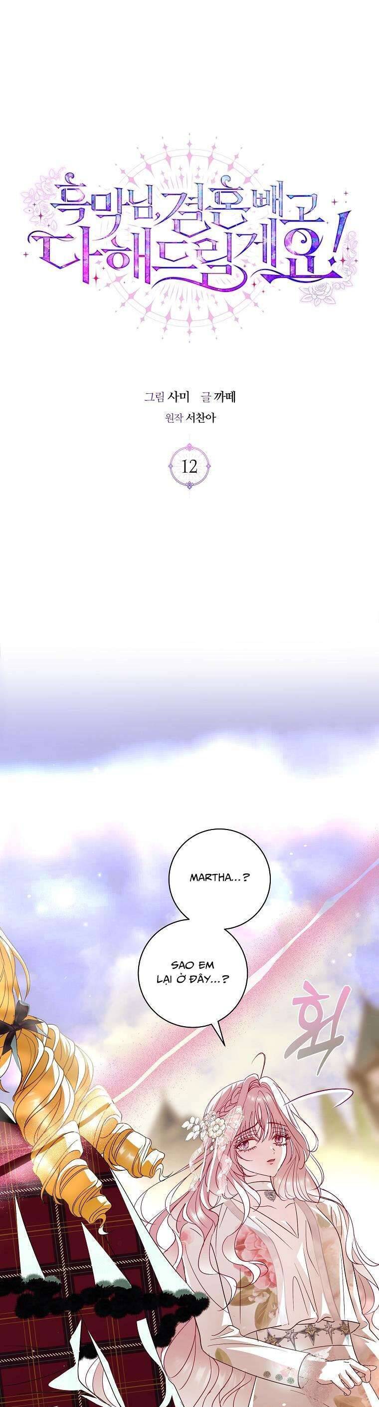 Phản Diện À, Tôi Sẽ Làm Mọi Thứ Cho Anh Trừ Kết Hôn Nhé!: Chapter 12