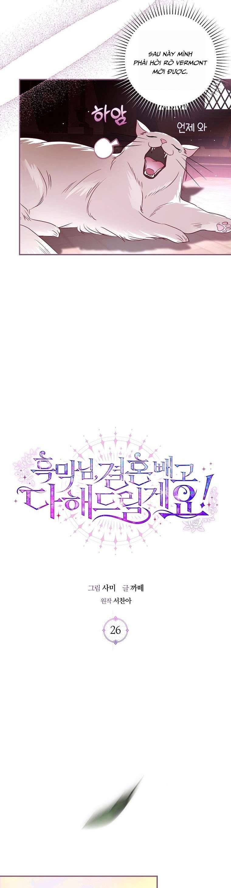 Phản Diện À, Tôi Sẽ Làm Mọi Thứ Cho Anh Trừ Kết Hôn Nhé!: Chapter 26