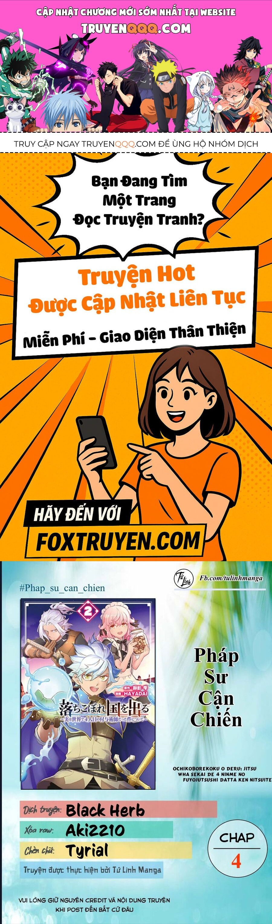 Pháp Sư Cận Chiến: Chapter 4