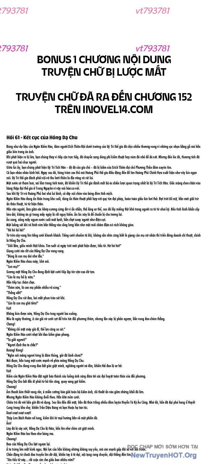 Phong Hồn - Quán Đỉnh Vô Song: Chapter 68