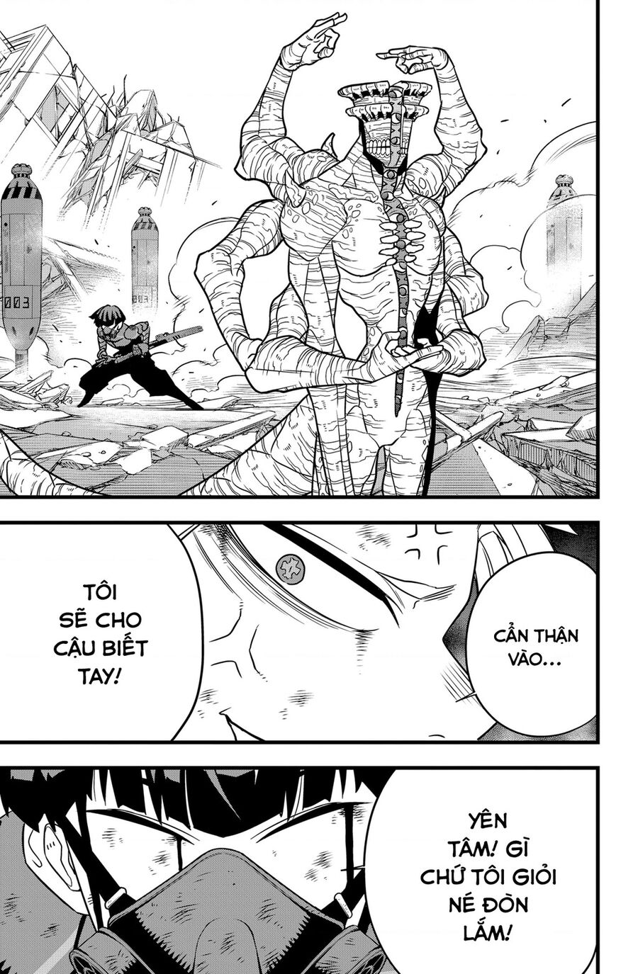 Quái Vật Số 8: Chapter 116