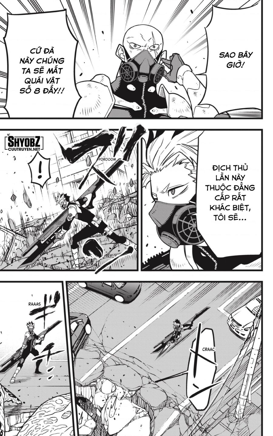 Quái Vật Số 8: Chapter 43