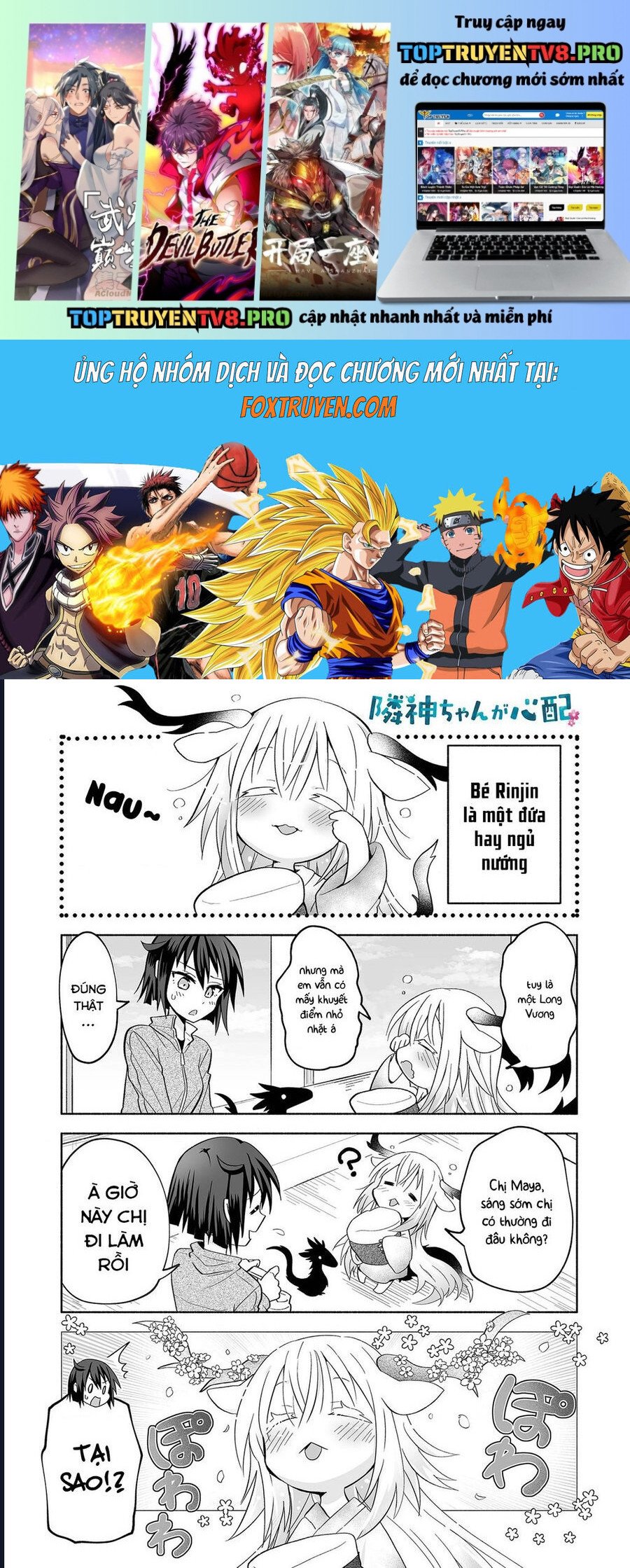 Rinjin-Chan Ga Shinpai: Chapter 18