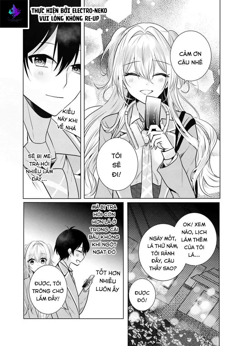 Sau giờ học, tại quán ăn gia đình, với cô bạn cùng lớp: Chapter 2.2