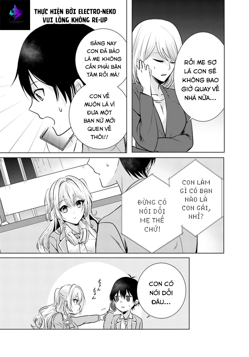 Sau giờ học, tại quán ăn gia đình, với cô bạn cùng lớp: Chapter 2.2