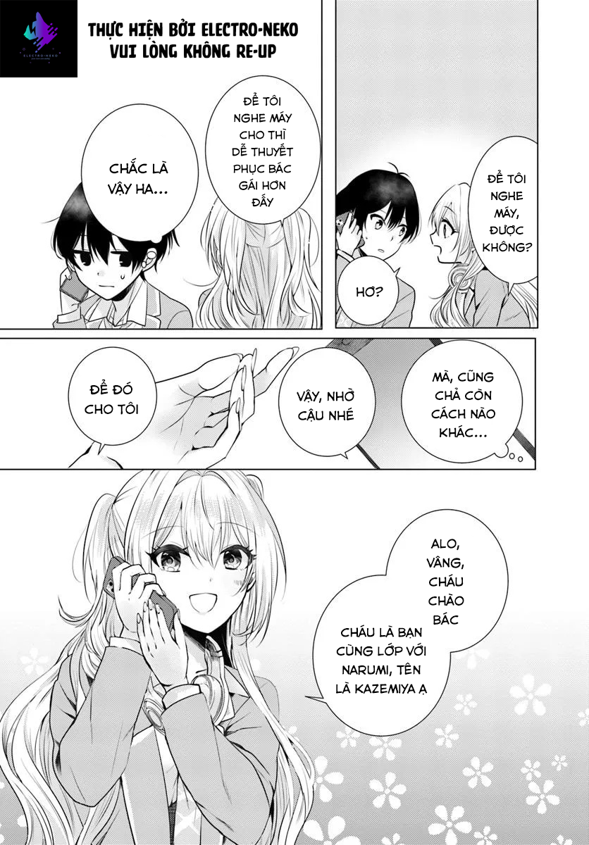 Sau giờ học, tại quán ăn gia đình, với cô bạn cùng lớp: Chapter 2.2