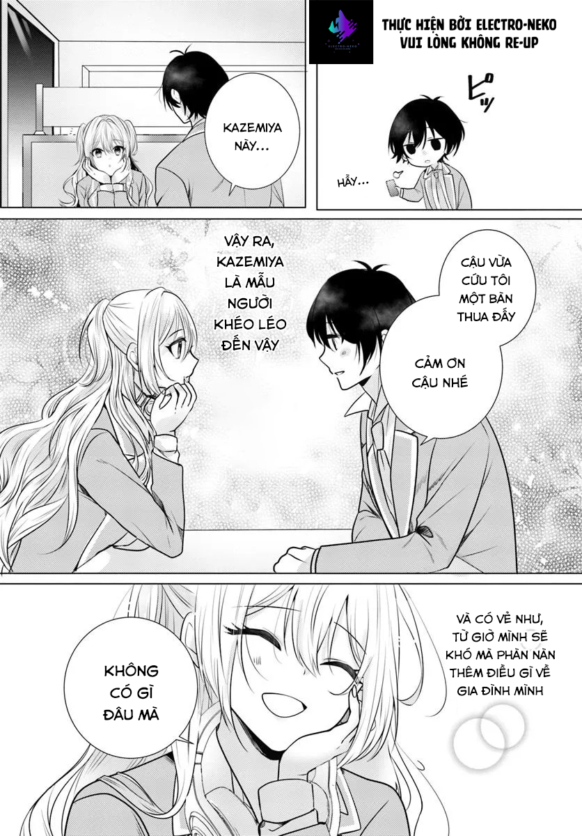 Sau giờ học, tại quán ăn gia đình, với cô bạn cùng lớp: Chapter 2.2