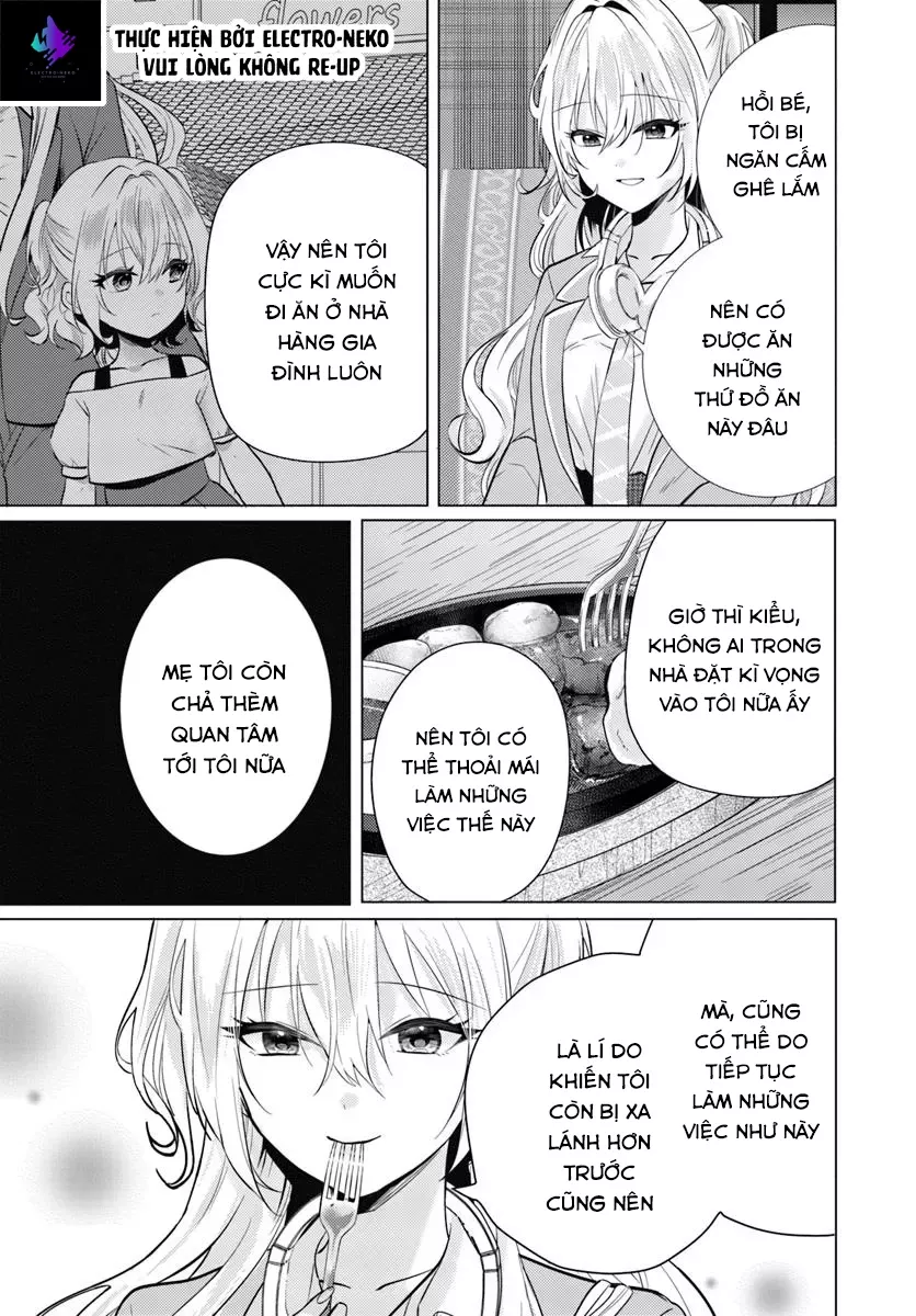 Sau giờ học, tại quán ăn gia đình, với cô bạn cùng lớp: Chapter 4