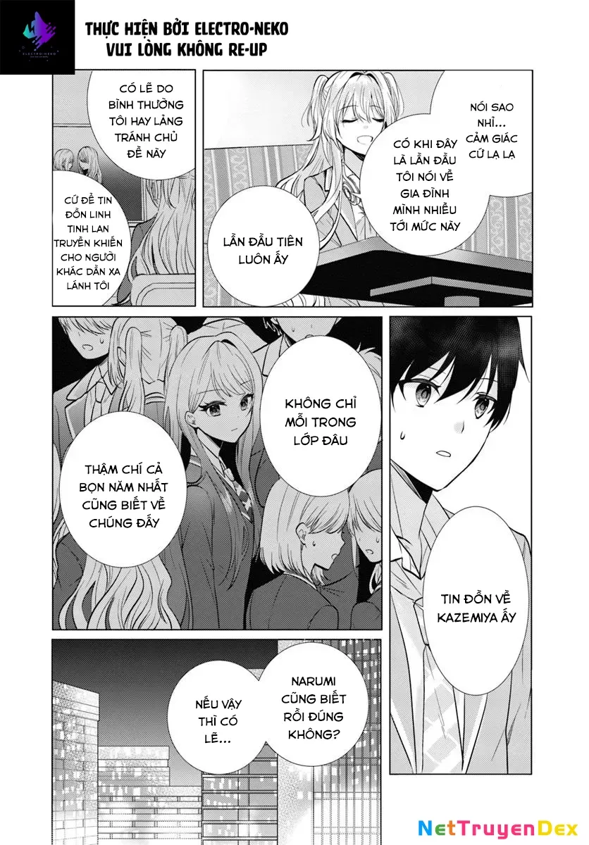 Sau giờ học, tại quán ăn gia đình, với cô bạn cùng lớp: Chapter 4