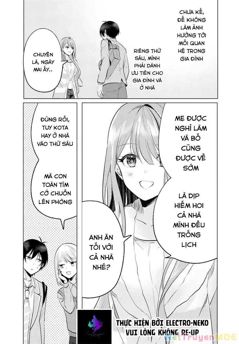 Sau giờ học, tại quán ăn gia đình, với cô bạn cùng lớp: Chapter 5.1