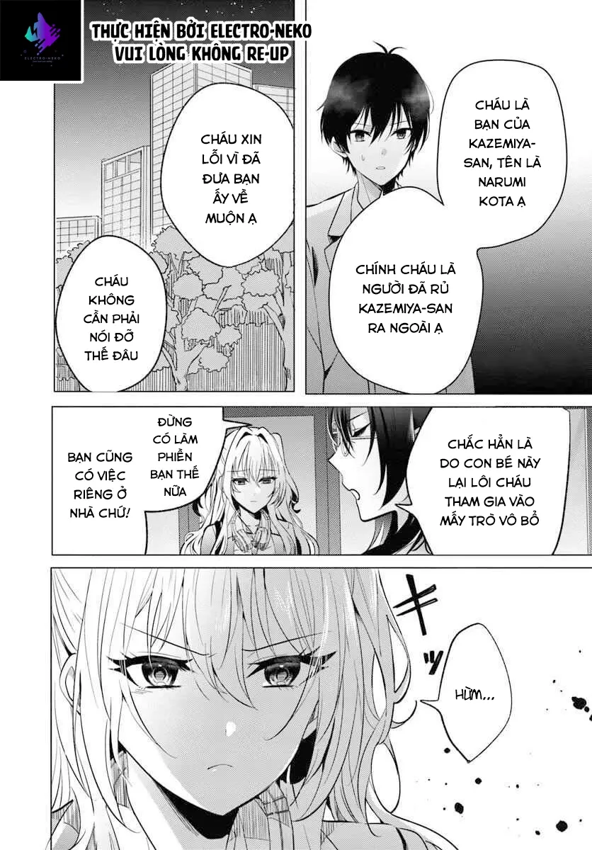 Sau giờ học, tại quán ăn gia đình, với cô bạn cùng lớp: Chapter 5.1