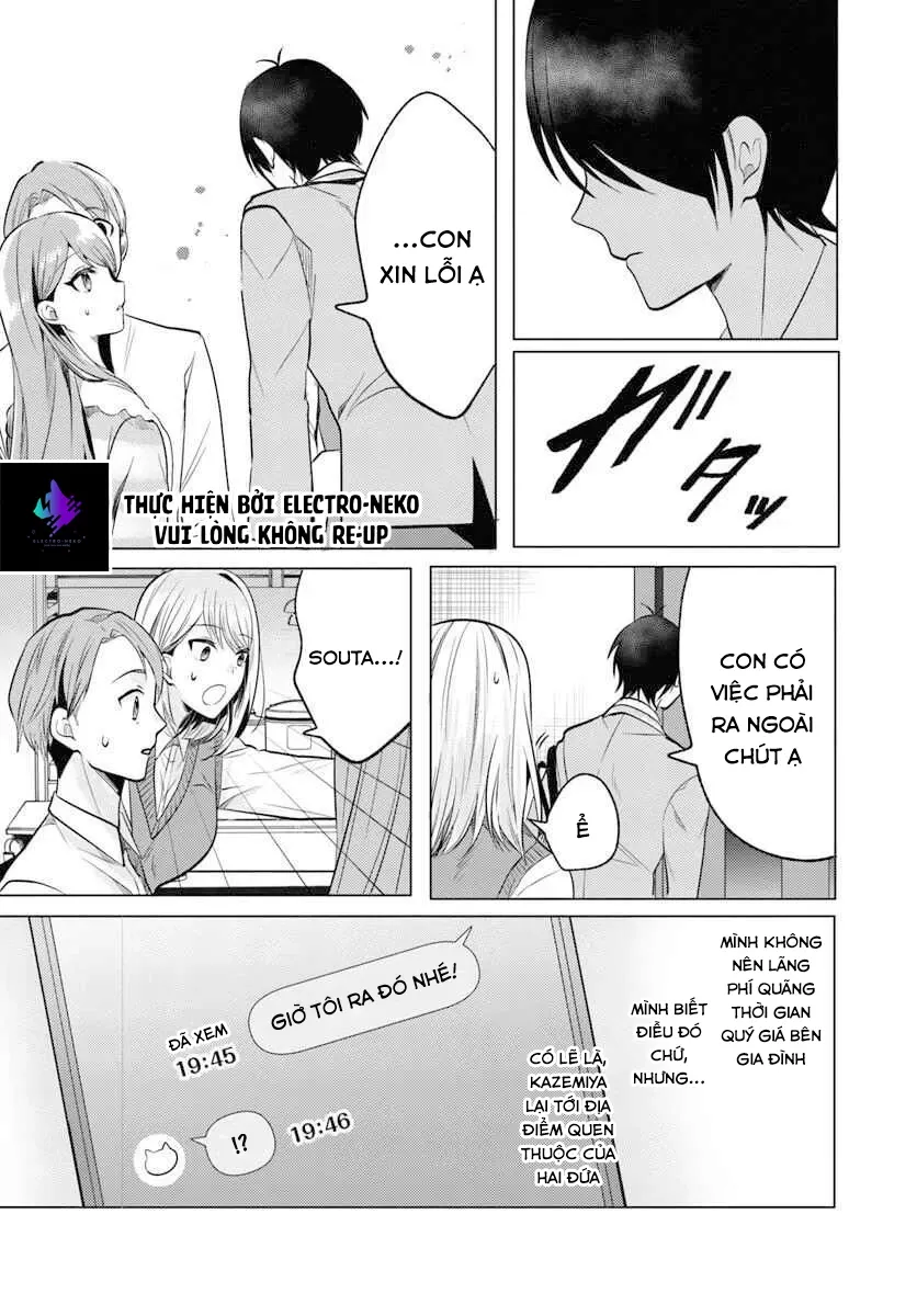 Sau giờ học, tại quán ăn gia đình, với cô bạn cùng lớp: Chapter 5.2
