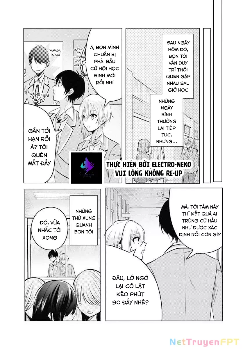 Sau giờ học, tại quán ăn gia đình, với cô bạn cùng lớp: Chapter 5.2