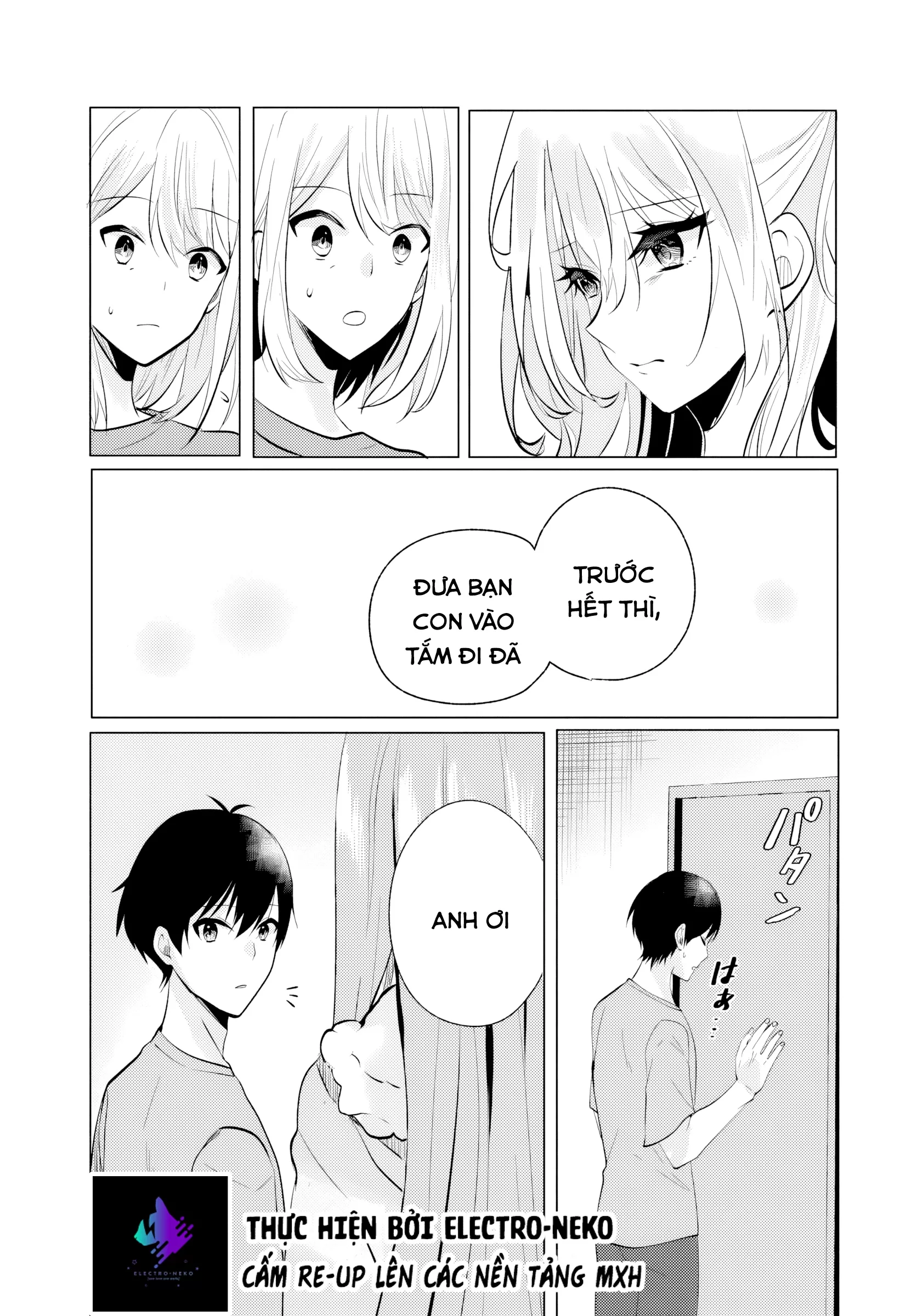 Sau giờ học, tại quán ăn gia đình, với cô bạn cùng lớp: Chapter 7.1