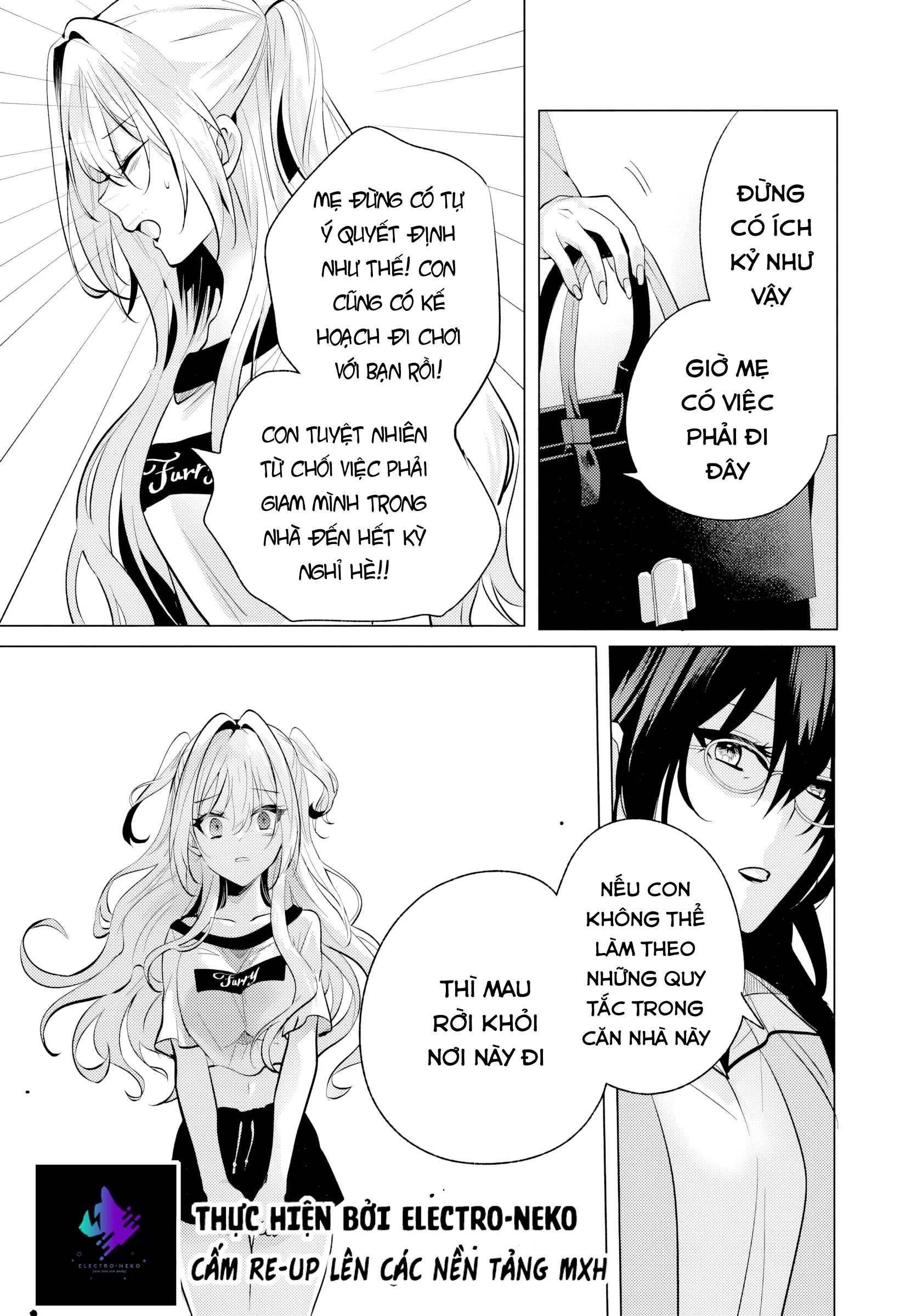 Sau giờ học, tại quán ăn gia đình, với cô bạn cùng lớp: Chapter 7.1