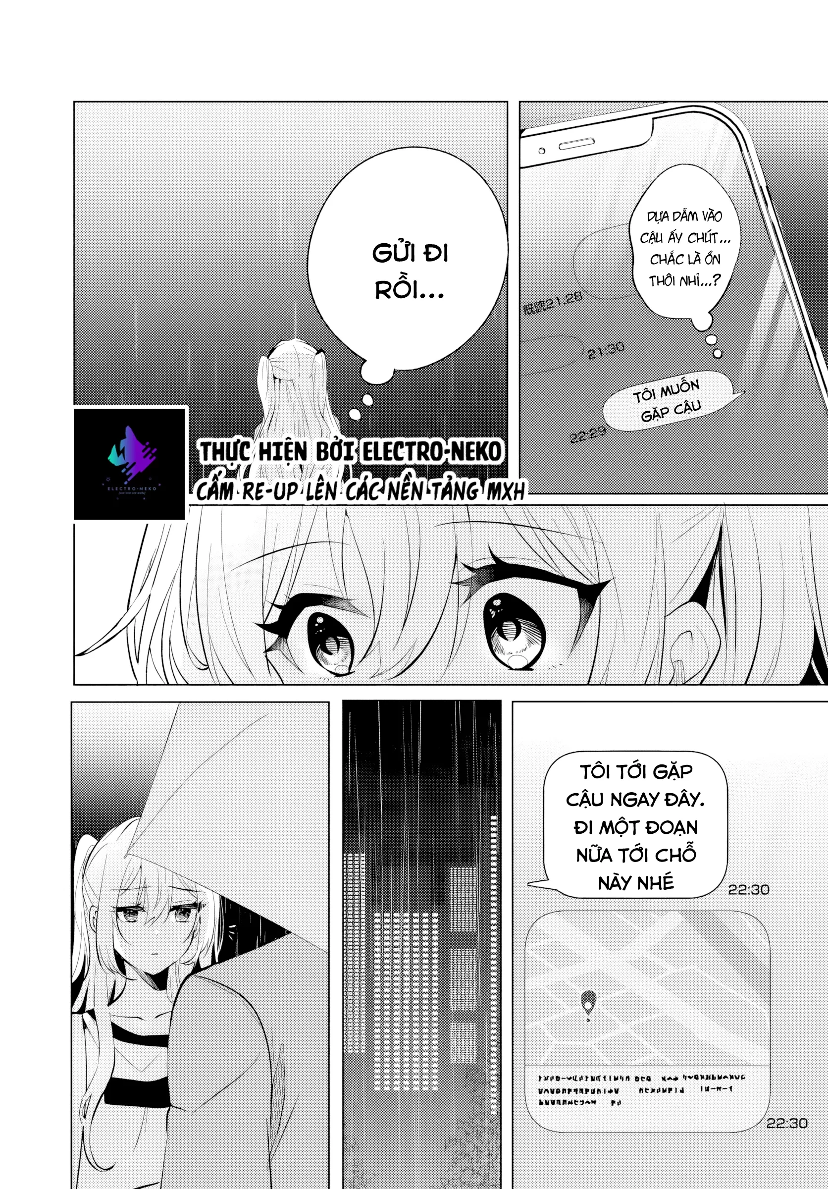 Sau giờ học, tại quán ăn gia đình, với cô bạn cùng lớp: Chapter 7.1