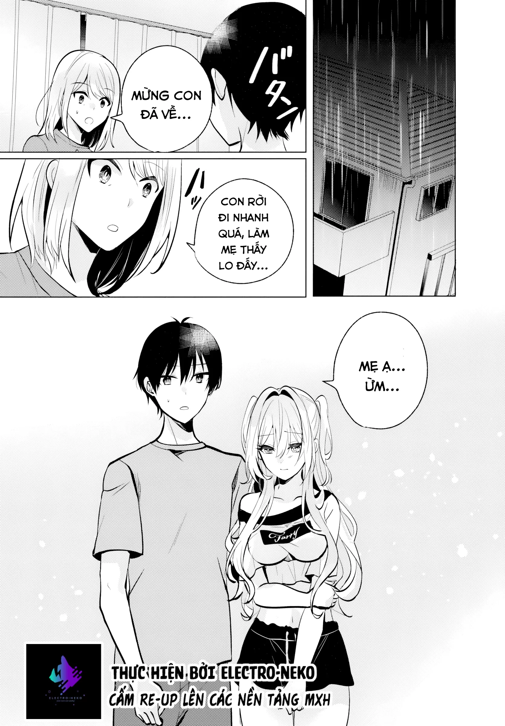 Sau giờ học, tại quán ăn gia đình, với cô bạn cùng lớp: Chapter 7.1