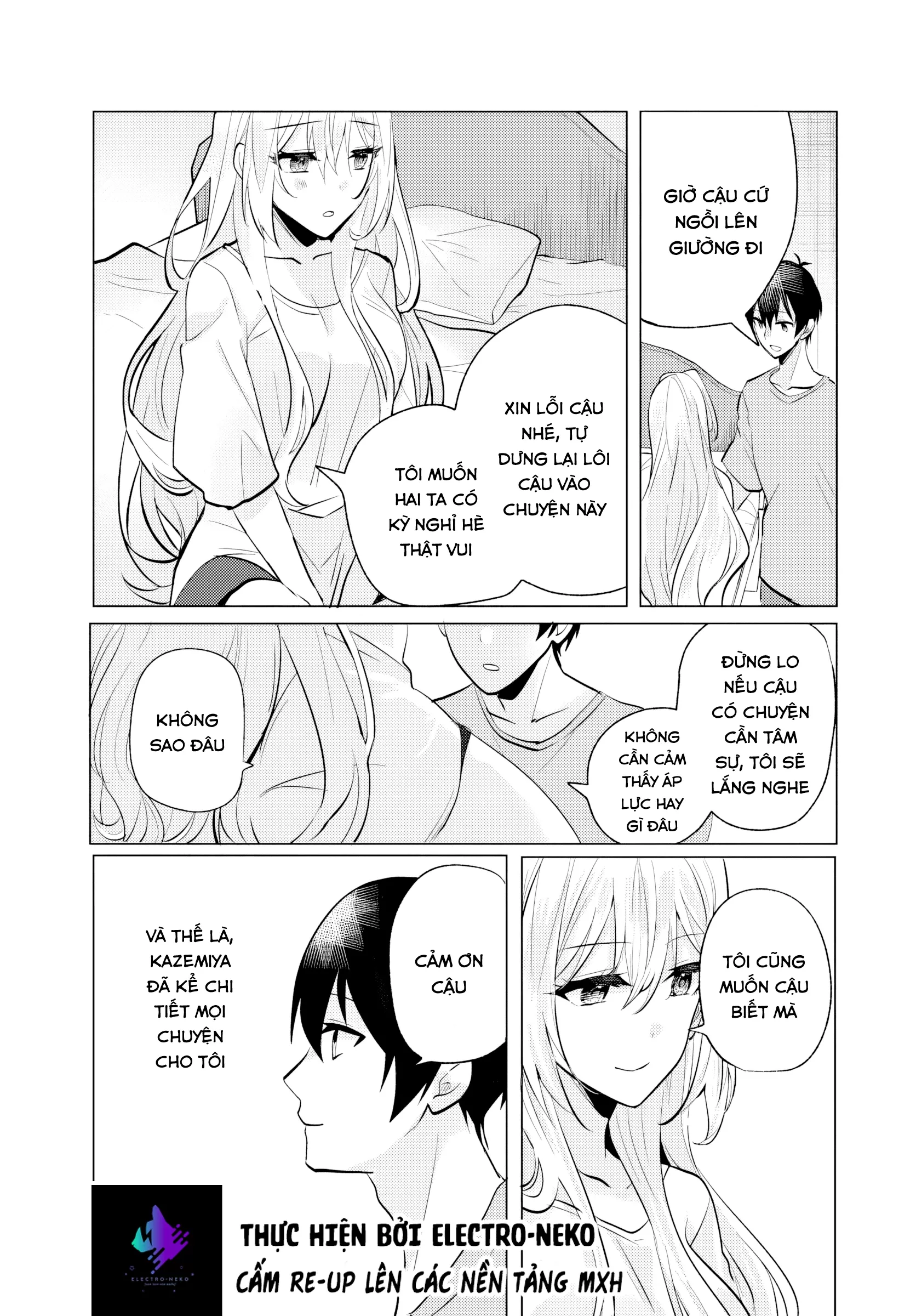 Sau giờ học, tại quán ăn gia đình, với cô bạn cùng lớp: Chapter 7.2