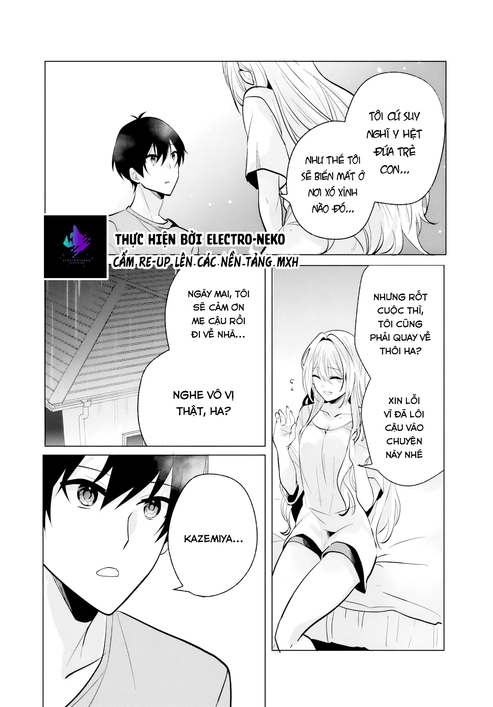 Sau giờ học, tại quán ăn gia đình, với cô bạn cùng lớp: Chapter 7.2