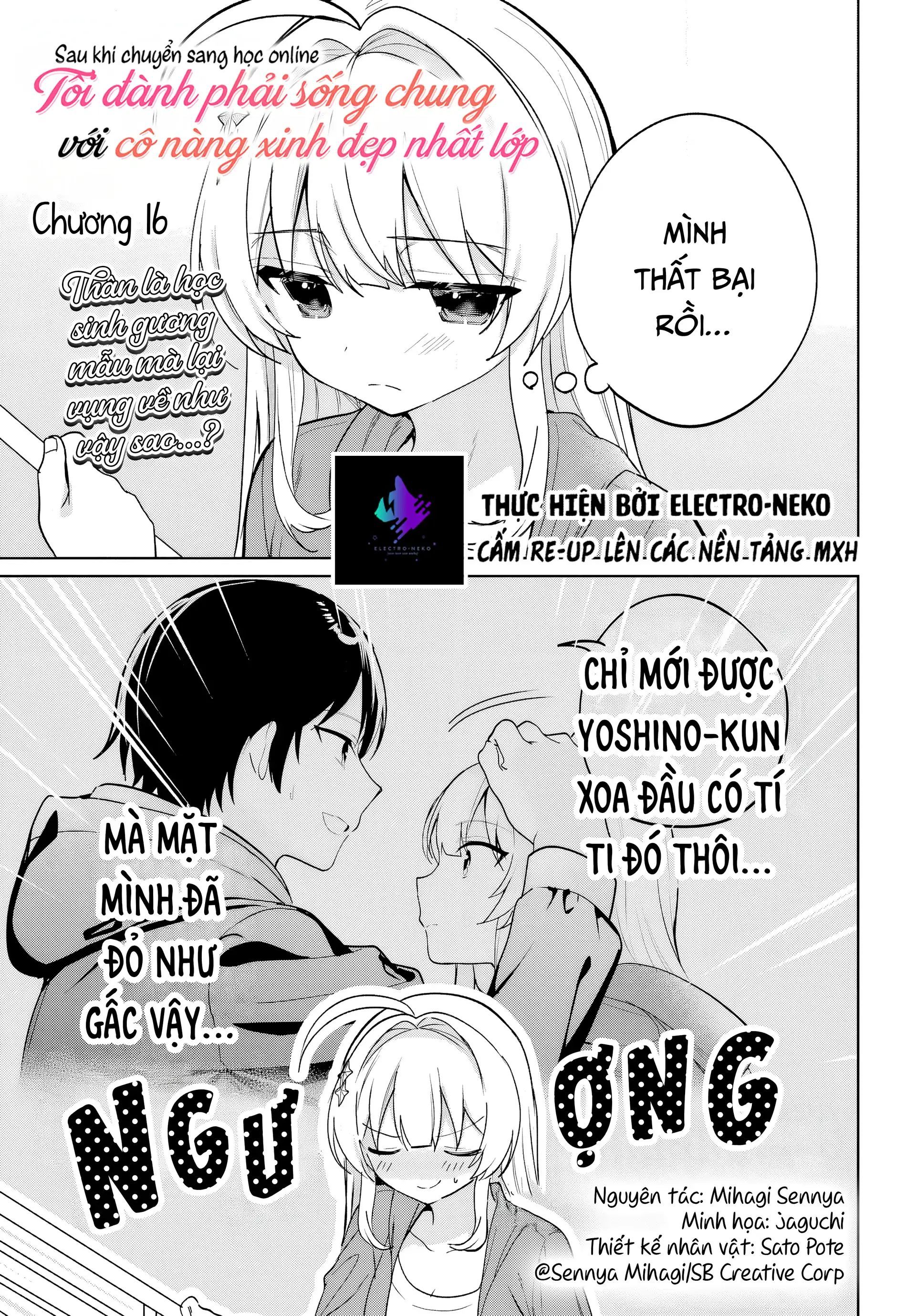 Sau Khi Chuyển Sang Học Online, Tôi Đành Phải Sống Chung Với Cô Nàng Xinh Đẹp Nhất Lớp: Chapter 16