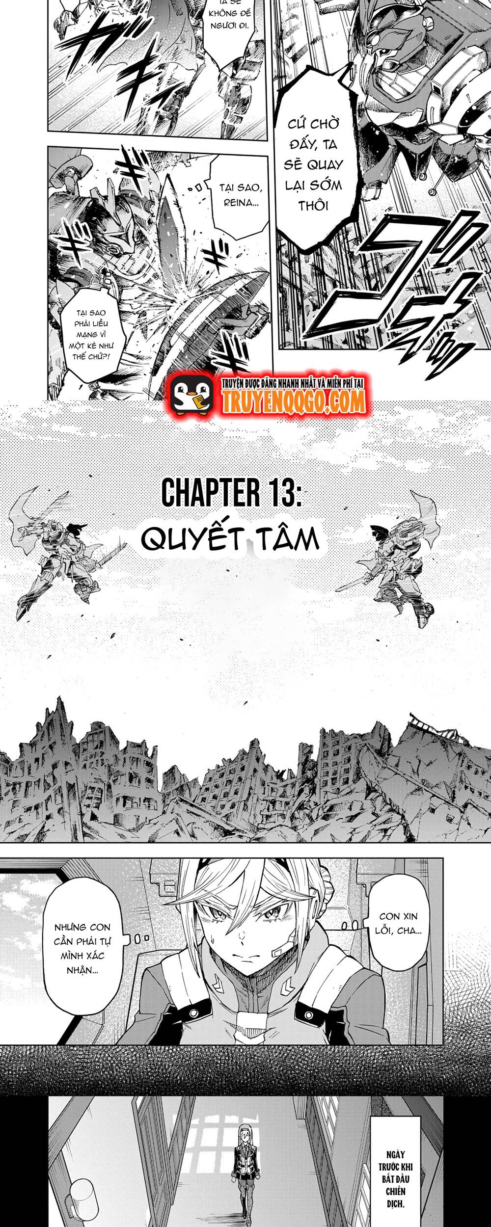 Sekai Saikyou No Kishi Wa, Kanarazu Shinu Heroine Wo Sukuu Tame Isekai Demo Saikyou No Kishi To Naru ~Ryoutei Ni Hana Wo, Ryoute Ni Ken Wo~: Chapter 13