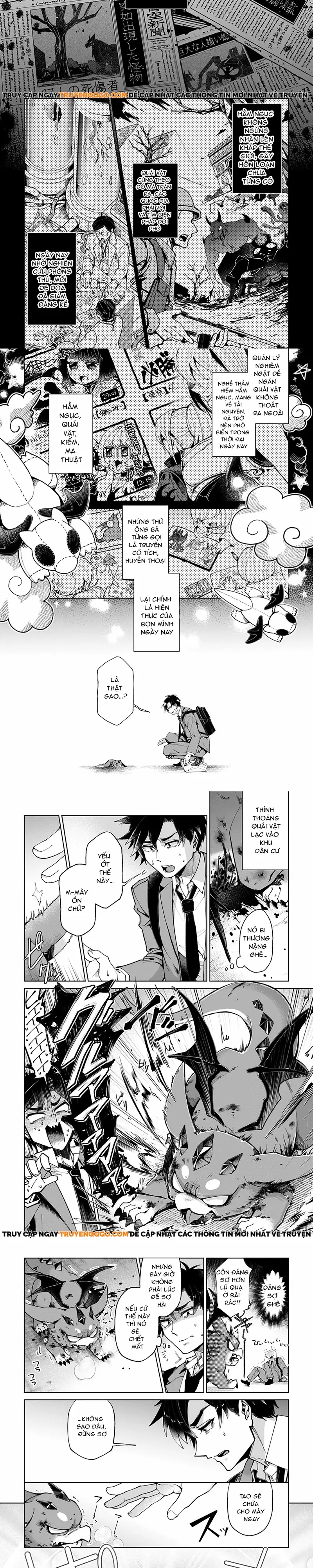 Shachiku No Ore, Dragon Ni Idakaretanode Pet Haishin Wo Hajimemasu Chibi Ko Dragon To Monster Bokujo Life: Chapter 1