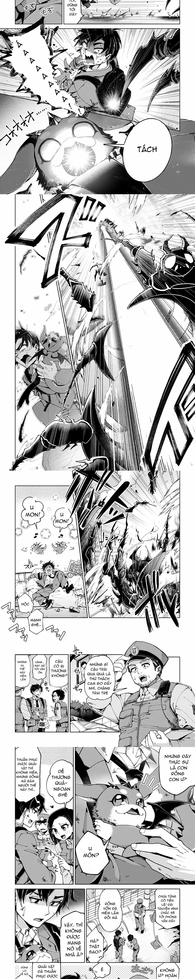 Shachiku No Ore, Dragon Ni Idakaretanode Pet Haishin Wo Hajimemasu Chibi Ko Dragon To Monster Bokujo Life: Chapter 1