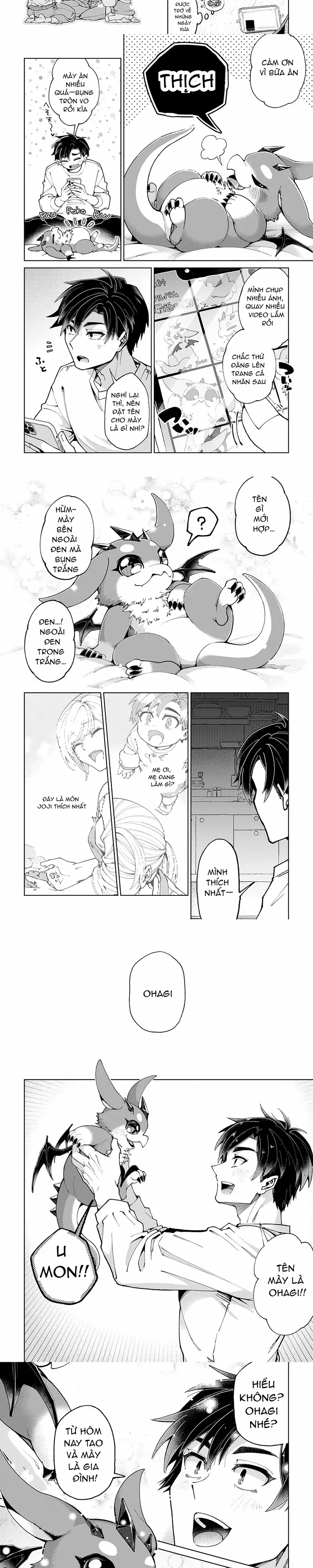 Shachiku No Ore, Dragon Ni Idakaretanode Pet Haishin Wo Hajimemasu Chibi Ko Dragon To Monster Bokujo Life: Chapter 1