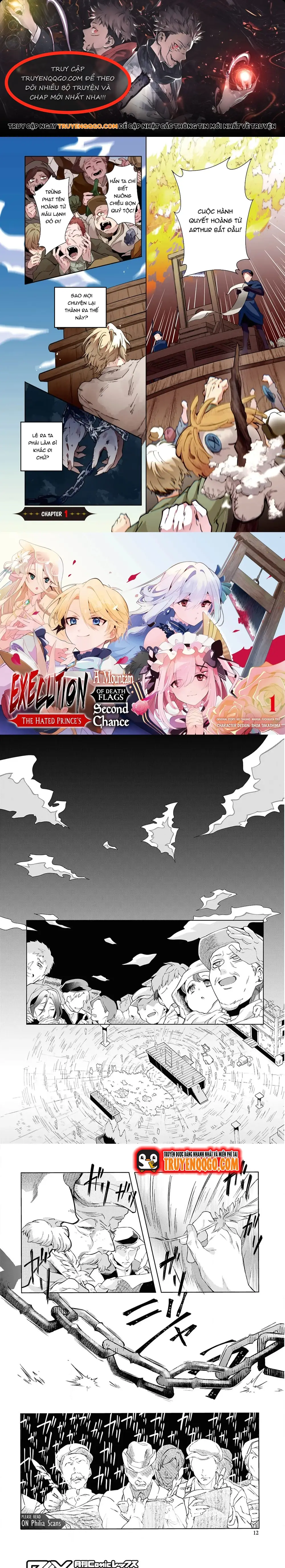 Shokei Flag Mansai No Kiraware Ouji No Yarinaoshi: Chapter 1