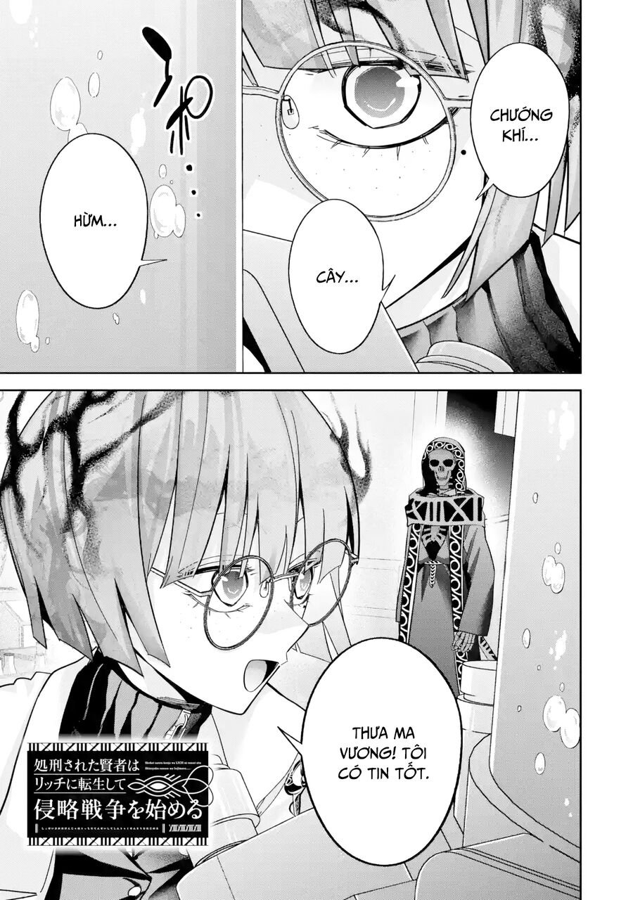 Shokei Sareta Kenja Wa Lich Ni Tensei Shite Shinryaku Sensou Wo Hajimaru: Chapter 50