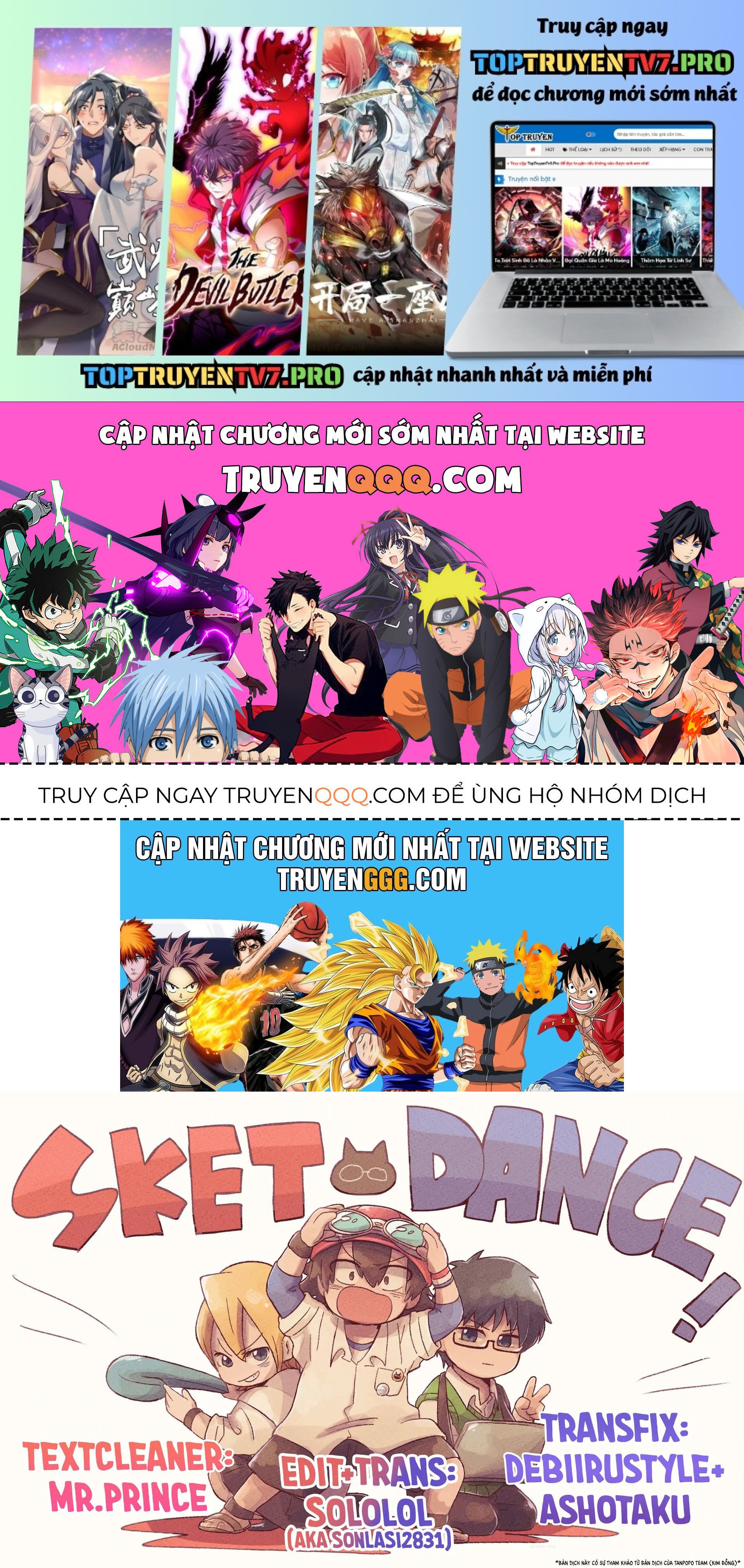 Sket Dance: Chapter 213