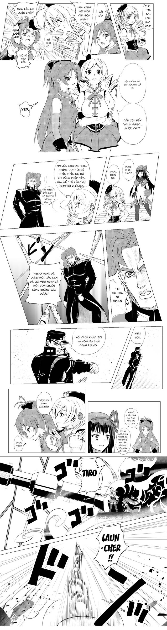 Stando Tsukai Homura Jojoca: Chapter 6