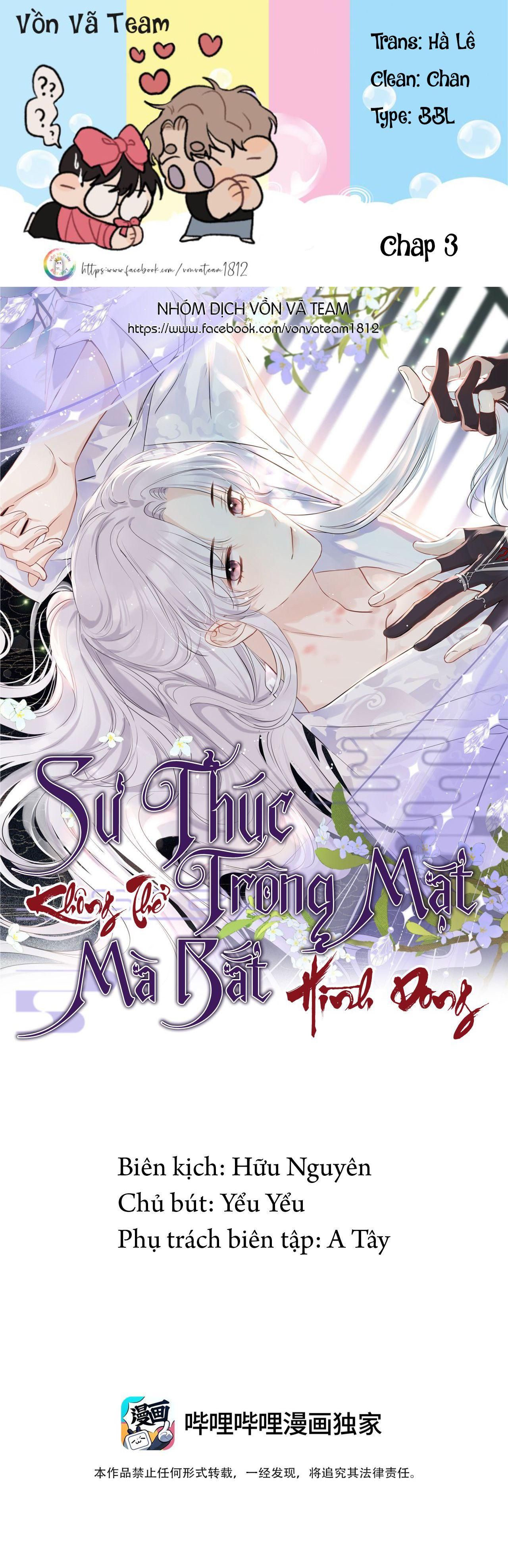 Sư Thúc Không Thể Trông Mặt Mà Bắt Hình Dong: Chapter 3