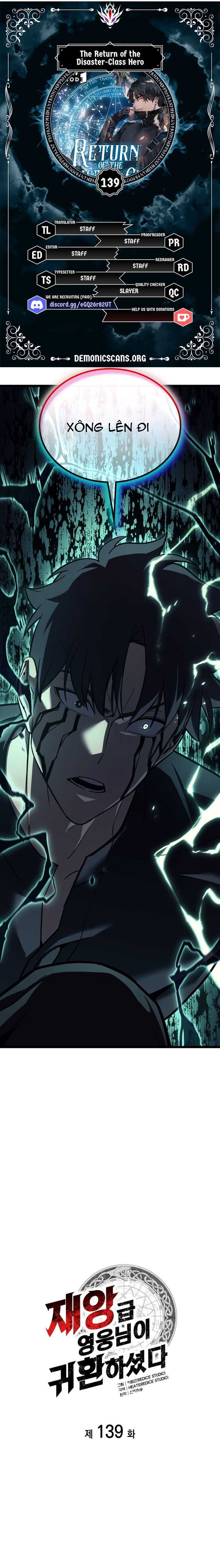 Sự Trở Lại Của Anh Hùng Cấp Thảm Họa: Chapter 139
